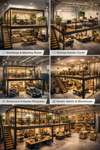 Mezzanine Ruang Kantor di Garut