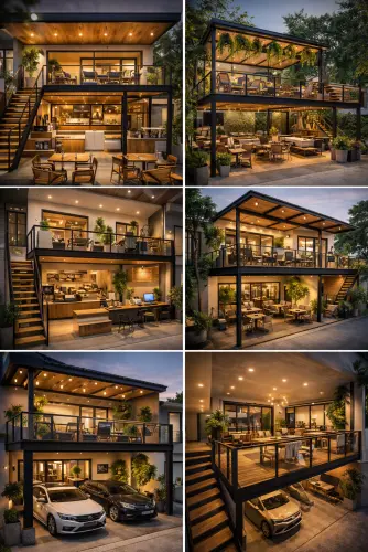 Mezannine Cafe Modern di Garut