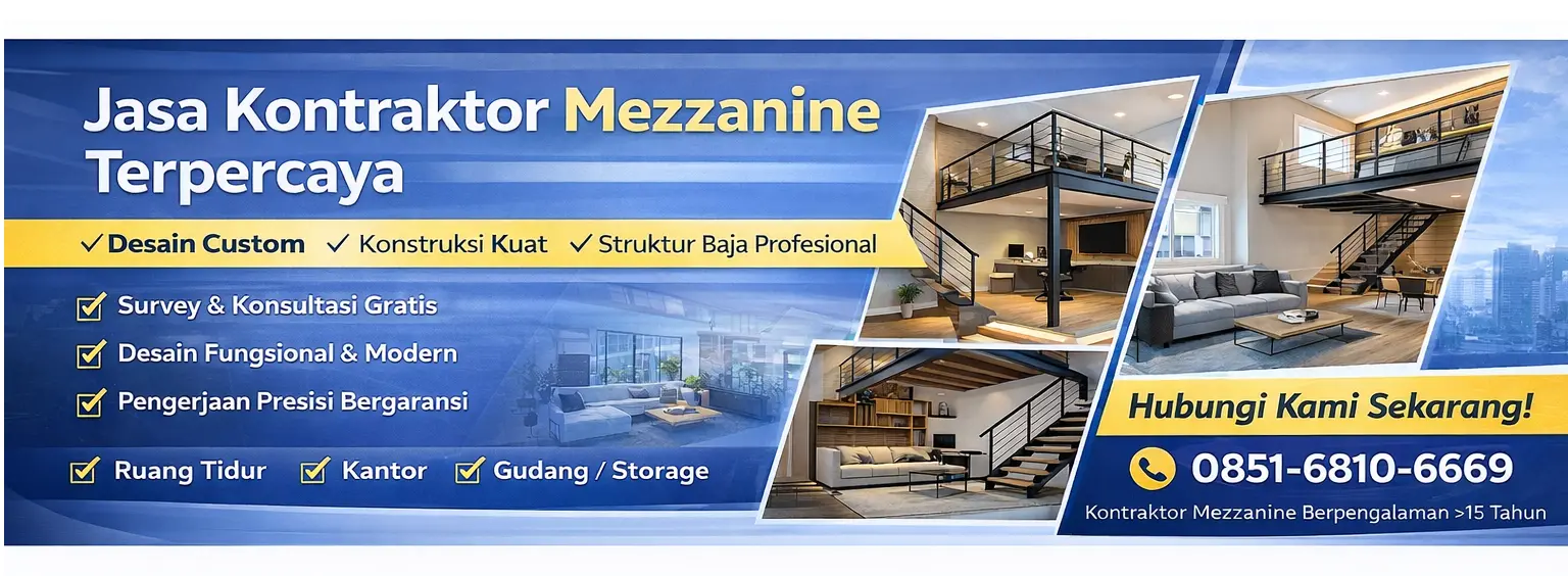 Jasa Pembuatan Mezzanine Garut Bergaransi
